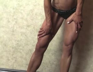 Those glutes, those legs, those vascular abs